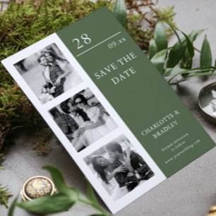 Save The Date Mariage Simple Enregistrer La Photo Date