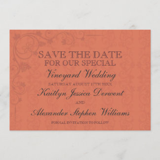 Save The Date Mariage Spécial Vignoble Enregistrer La Date