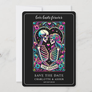 Save The Date Mariage Tarot Enregistrer Plat 