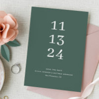 Mariage Vert Ardoise Foncé | Eucalyptus Profond Mo