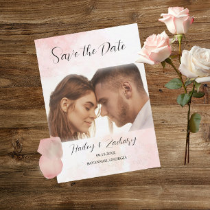 Save The Date Mariage Whispers rose