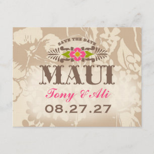 Save The Date MAUI Enregistrer Le Linge De Date