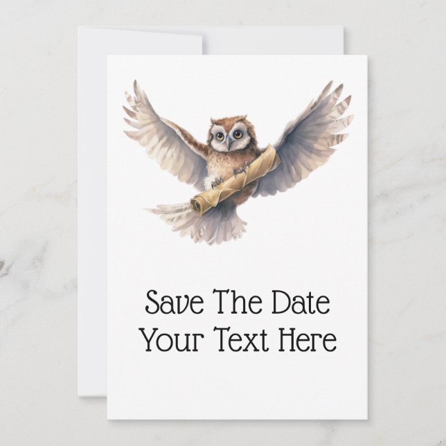 Save The Date Message de livraison de propriété - Enregistrer la (Devant)