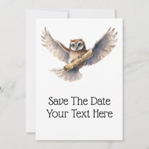 Save The Date Message de livraison de propriété - Enregistrer la