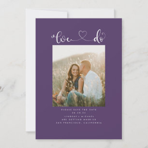 Save The Date Mignon minimaliste moderne Nous faisons enregistre
