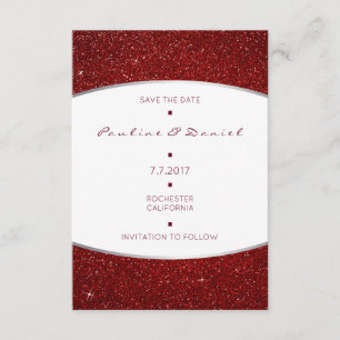 Save The Date Minimalisme Enregistrer La Date Parties scintillan