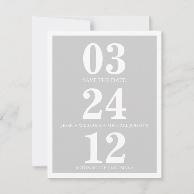 Save The Date Mod Enregistrer la date (Devant)