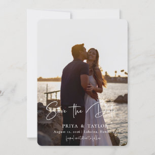 Save The Date Mod Script Photo Card