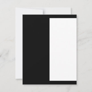 Save The Date moitié blanc noir moitié noir moitié noir blanc