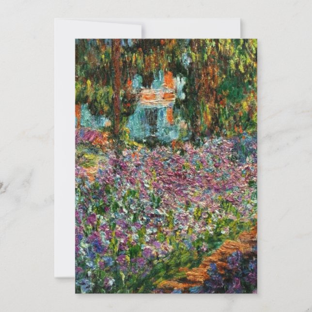 Save The Date Monet Le jardin de l'artiste à Giverny (Devant)