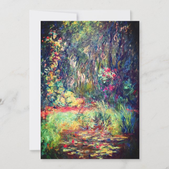 Save The Date Monet Water Lily Pond (Devant)