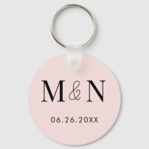 Save the Date monogrammed