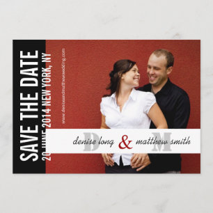 Save the Date Monograms Photo Website