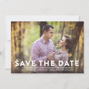 SAVE THE DATE MOTIF   ANNONCE DE SAUVEGARDE DE DATE
