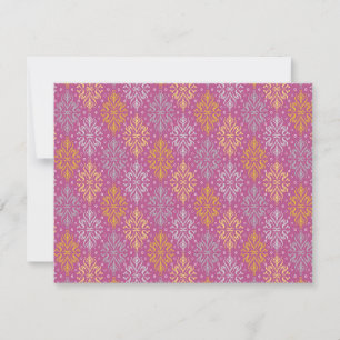 Save The Date Motif Vintage de luxe