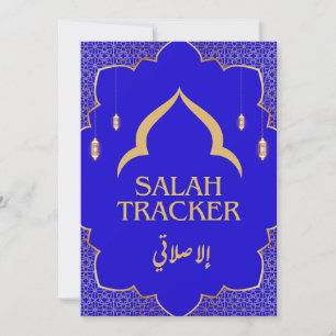 Save The Date Muslim Salah Weekly Tracker