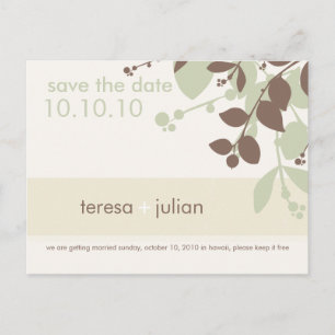 SAVE THE DATE :: native 5 Announcement Postcard