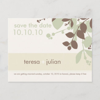 SAVE THE DATE :: native 5 Announcement Postcard