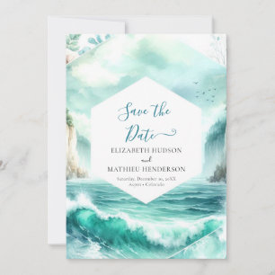 Save The Date Nature imprimable Mariage nautique