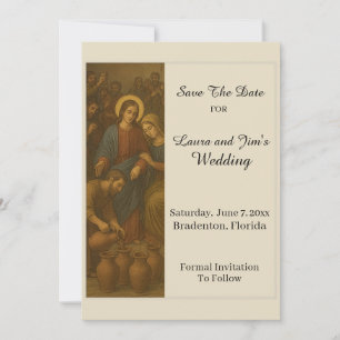 Save The Date Noces de Cana