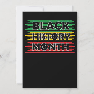 Save The Date Noir Histoire Mois Afrique Drapeau (7)