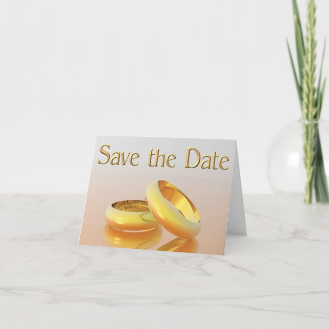 Save the Date notecards (Front)