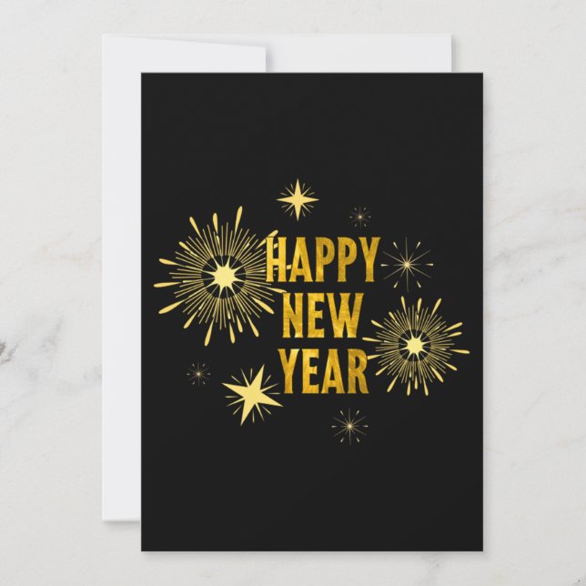 Save The Date Nouvel An Eve Party Fournitures NYE 2023 Happy New (Devant)
