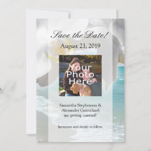 Save The Date Orchidée d'Aqua Beach