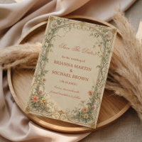 Ornement Botanique Vintage