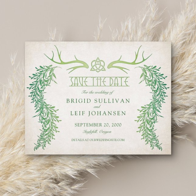 Save The Date Pagan Handfasting Mariage (Créateur téléchargé)