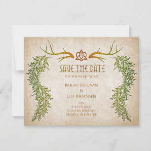 Save The Date Pagan Handfasting Mariage
