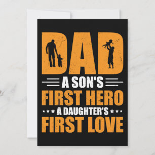 Save The Date Papa Is A Sons First Hero A Daughter First Love
