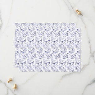 Save The Date Papier d'emballage blanc avec un subtil patte exte