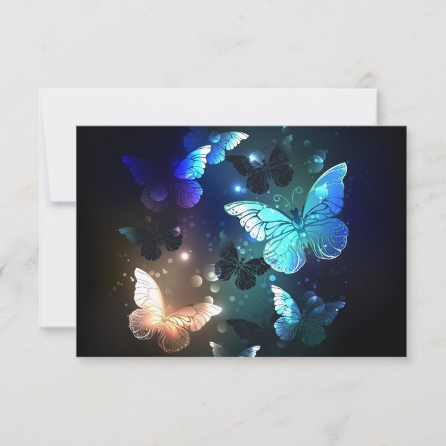 Save The Date Papillon de nuit (Devant)