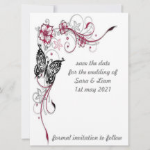 papillon floral coloré
