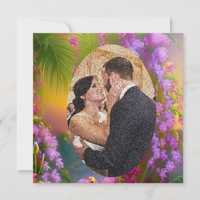 Save The Date Paysage fantastique, tropical et rêveur   (Devant)