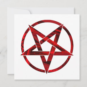 Save The Date Pentagramme du Diable Rouge