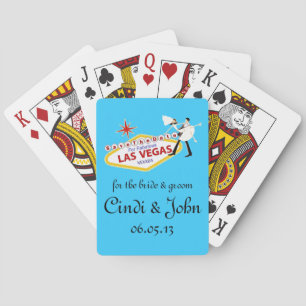 Save the Date Personalized Playing Cards