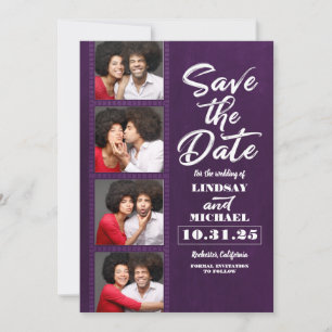 Save The Date Photo Booth Signet thème amusant Enregistrer la da