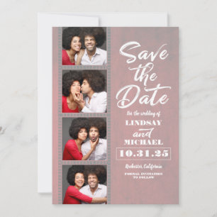 Save The Date Photo Booth Signet thème amusant Enregistrer la da