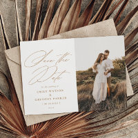 Photo Calligraphy Wedding Modern