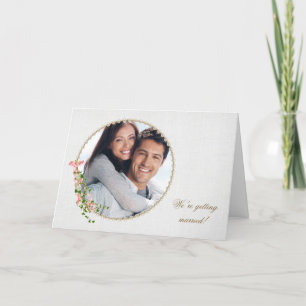 Save The Date Photo Card