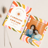 Photo Code Qr Enregistrer La Date Rainbow Ondulé G