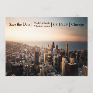 Save The Date Photo de Chicago - Sauvez la date