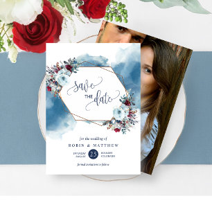 Save The Date Photo, Fleurs célestes, Tout Événement