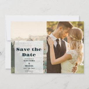 Save The Date Photo Italie Rome Destination Mariage