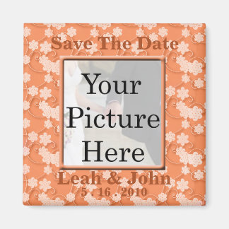Save The Date Photo Magnet