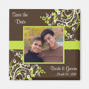 Save the Date photo magnets