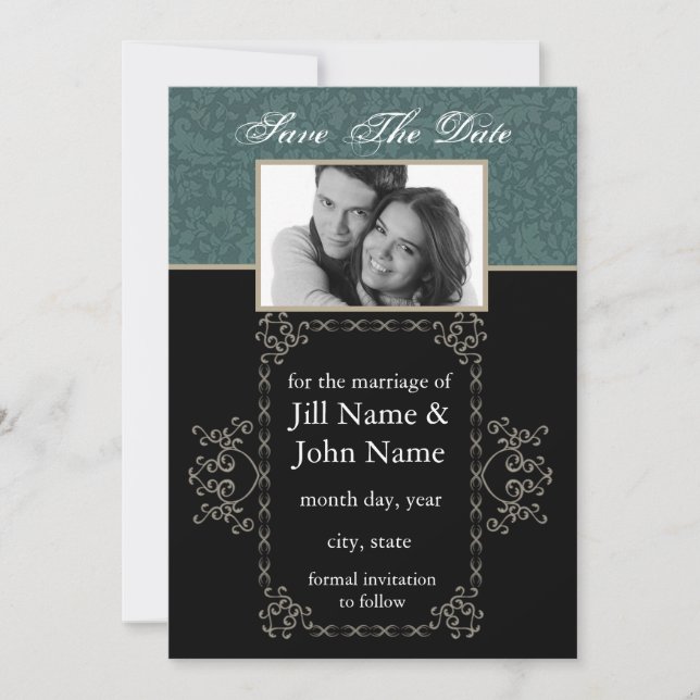 Save The Date Photo_ Mariage_ Invitation_g (Devant)