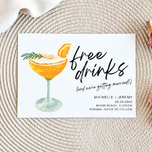 Save The Date Photo Moderne Mariage Drôle Enregistrer La Date